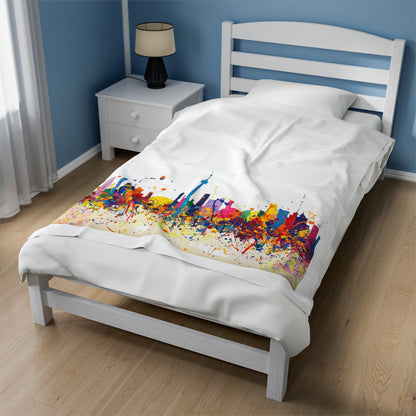 The 6ix Velveteen Plush Blanket